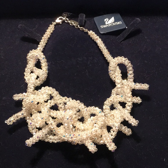Rare Authentic Swarovski Aurora Champagne Collar Large. - Picture 10 of 15